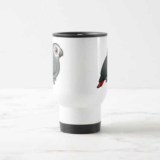 Timneh African Gray Parrot Reisbeker (Center)