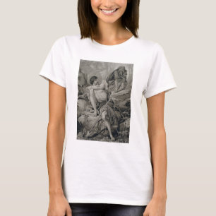 Timon en Apemantus, uit Timon van Athene, door Wil T-shirt