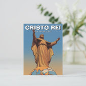 Timor-Leste Cristo Rei van Dili Briefkaart (Staand voorkant)