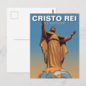Timor-Leste Cristo Rei van Dili Briefkaart (Voorkant / Achterkant)