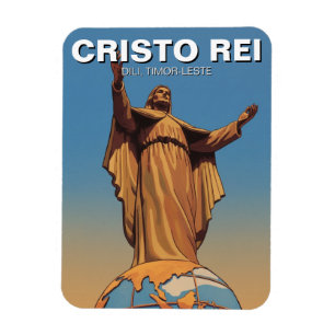 Timor-Leste Cristo Rei van Dili Magneet