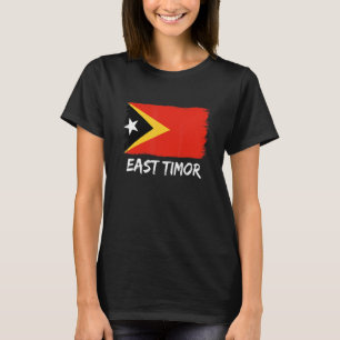 Timorese vlag Oost-Timor 1 T-shirt