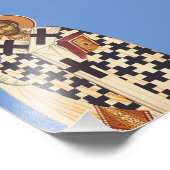 Timoteüs van Efeze Traditionele Orthodoxe Kunst Foto Afdruk (Hoek)