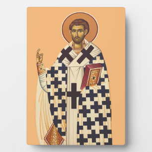Timoteüs van Efeze Traditionele Orthodoxe Kunst Fotoplaat