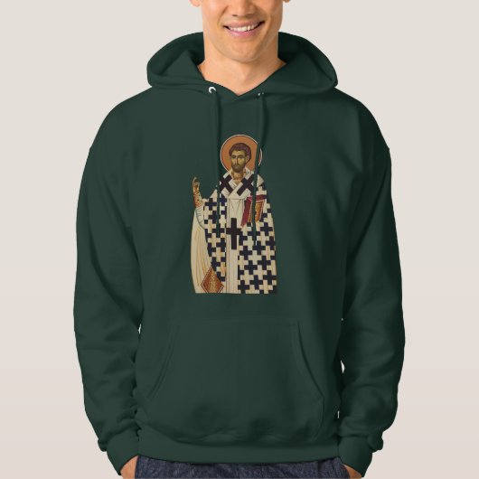 Timoteüs van Efeze Traditionele Orthodoxe Kunst Hoodie (Voorkant)