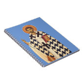 Timoteüs van Efeze Traditionele Orthodoxe Kunst Notitieboek (Rechterzijde)