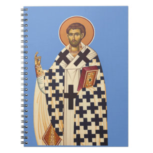Timoteüs van Efeze Traditionele Orthodoxe Kunst Notitieboek