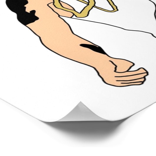 Timoth Chalamet Sound Cloud rapper Poster (Hoek)