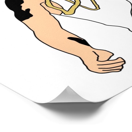 Timoth Chalamet Sound Cloud rapper Poster (Hoek)