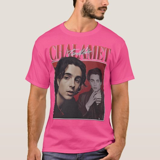 Timothe Chalamet T-shirt (Voorkant)