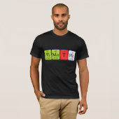 Timothe periodiek table name shirt (Voorkant volledig)