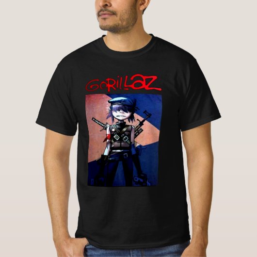 Timothee chalamet gozillaz t-shirt (Voorkant)