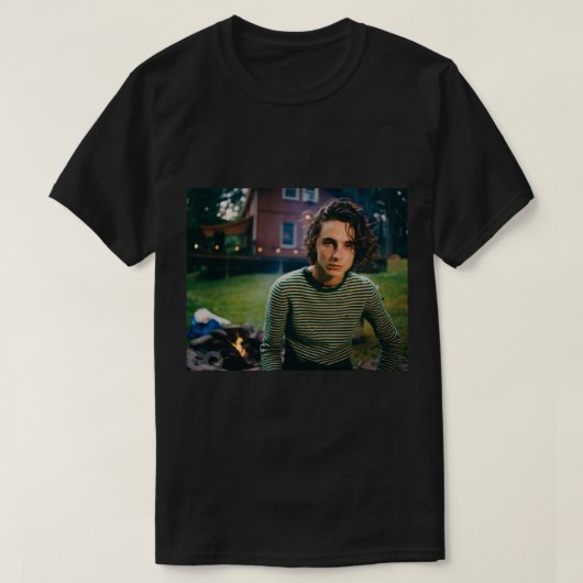 Timothee Chalamet GQ Redactie T-shirt (Design voorkant)