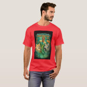 Timothy Cando & de Soap Opera Cats T-shirt (Voorkant volledig)