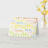 Timothy Kaart (Gele Bloem)