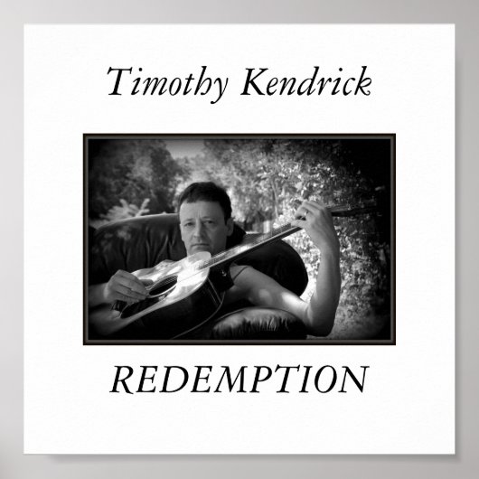 Timothy Kendrick REDEMPTION Poster (Voorkant)