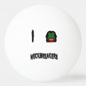 Timothy Krane I ♡ Neckbreakers Ping Pong Ball (Voorkant)