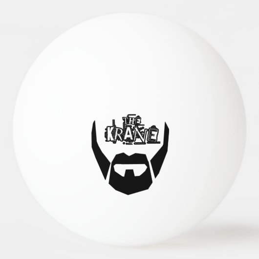 Timothy Krane The Krane Black Beard Pingpongbal (Voorkant)