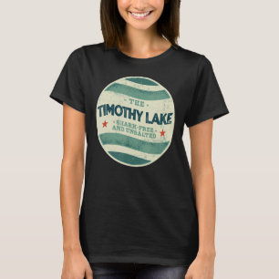 Timothy Lake Shark Free and unsaled Camping Orego T-shirt