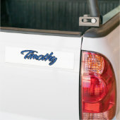 Timothy Name blue Aufkleber Sticker Autoaufkleber (Op Truck)