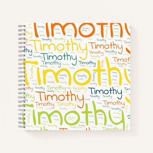 Timothy Notitieboek (Voorkant)