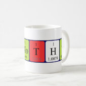 Timothy Periodieke Naam mok (Voorkant rechts)