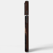 Timothy's Moose Wood-teken Case-Mate iPhone Case (Achterkant / Links)