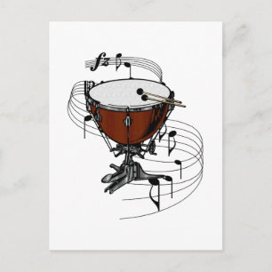 Timpani (Kettle Drum) Briefkaart