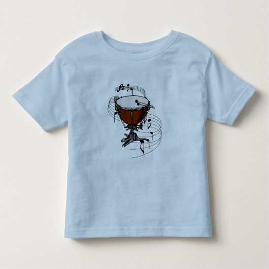 Timpani (Kettle Drum) Kinder Shirts (Voorkant)