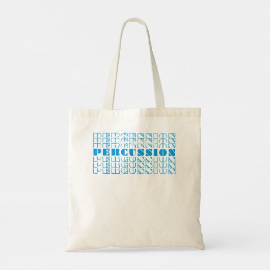 Timpani-trommelvlies met slagmiddellijn tote bag (Achterkant)