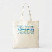 Timpani-trommelvlies met slagmiddellijn tote bag (Voorkant)