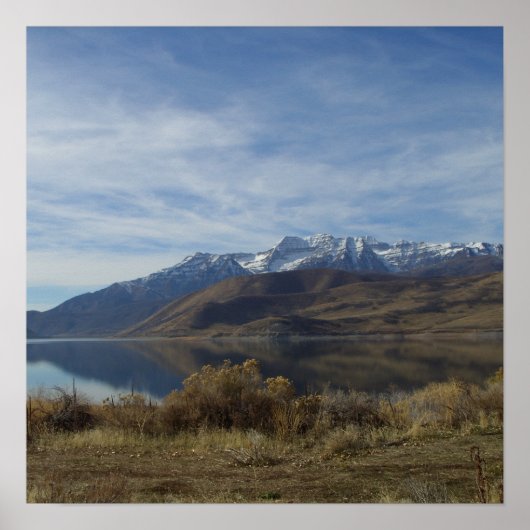 Timpanogos en Deer Creek Re... monteren - Geperson Poster (Voorkant)