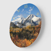 Timpanogos in de herfst van het Utah-gebergte Grote Klok (Hoek)