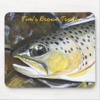 Tim's bruine forel muismat