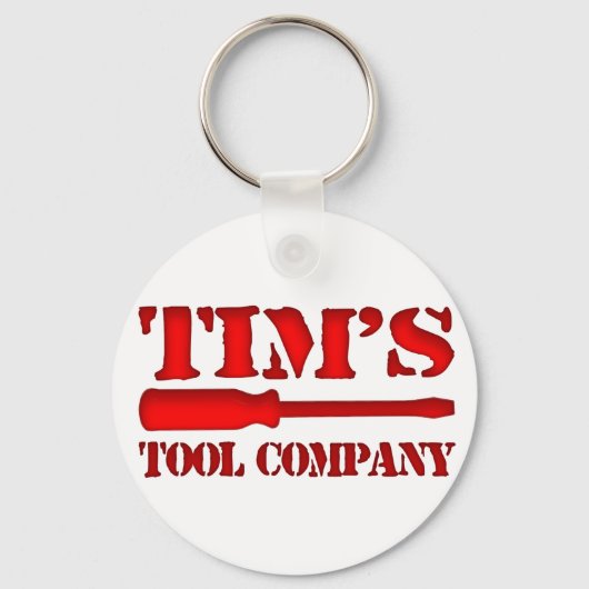 Tim's Tool Company Sleutelhanger (Voorkant)