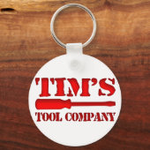 Tim's Tool Company Sleutelhanger (Voorkant)
