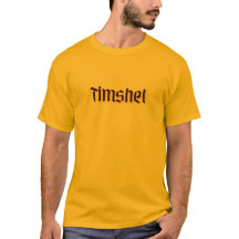 "Timshel" woord T-shirt.