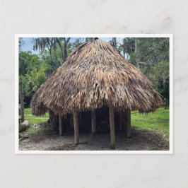 TIMUCUAN dorpshut Briefkaart