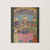 Timur (1336-1405), Babur (1483-1530, r.1526-30) en Legpuzzel (Verticaal)
