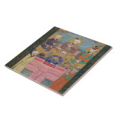 Timur (1336-1405), Babur (1483-1530, r.1526-30) en Tegeltje (Zijkant)