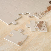 Tin Adverteren teken voor oude koffietas Legpuzzel (Zijkant)