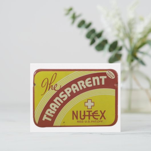 Tin Box Briefkaart (Staand voorkant)