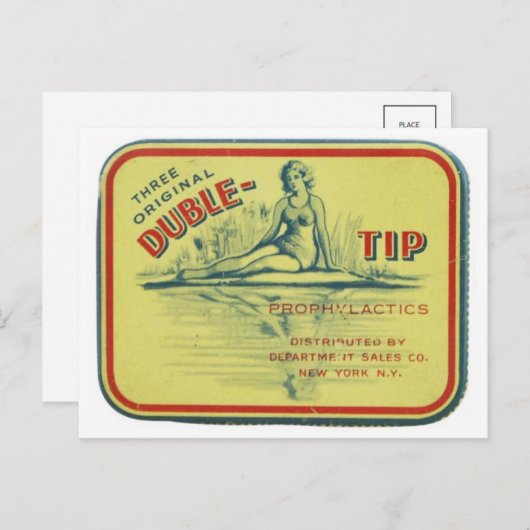 Tin Box Briefkaart (Voorkant / Achterkant)