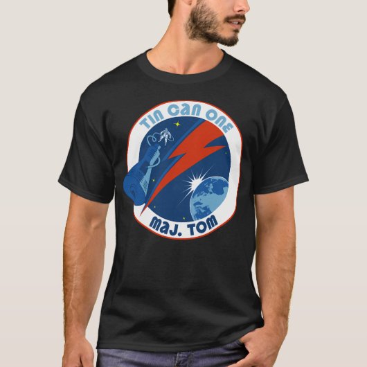 Tin Can One Mission Patch T-shirt (Voorkant)