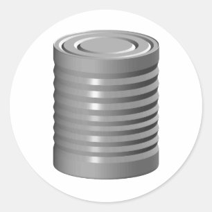 Tin Can Stickers