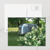 Tin Can Trailer Briefkaart van walvisstaart en wat (Voorkant / Achterkant)