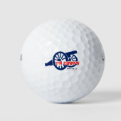 Tin Cannon logo golfbal Golfballen (Voorkant)