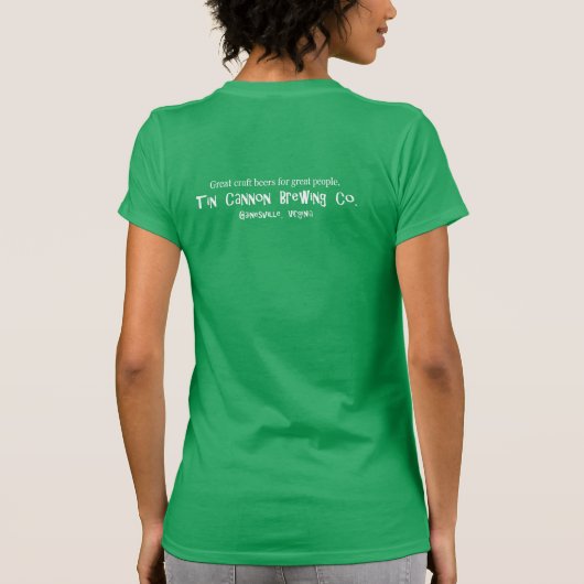 Tin Cannon Periodic Table Shirt - Dames (Achterkant)