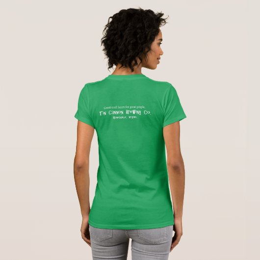 Tin Cannon Periodic Table Shirt - Dames (Achterkant volledig)