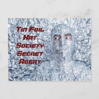Tin Foil Pet Society Briefkaart